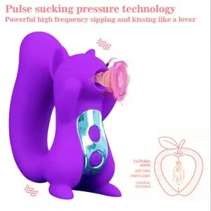 Squirrel Succhiare Vibratore Femminile  Tongue Succhiare Vibratore