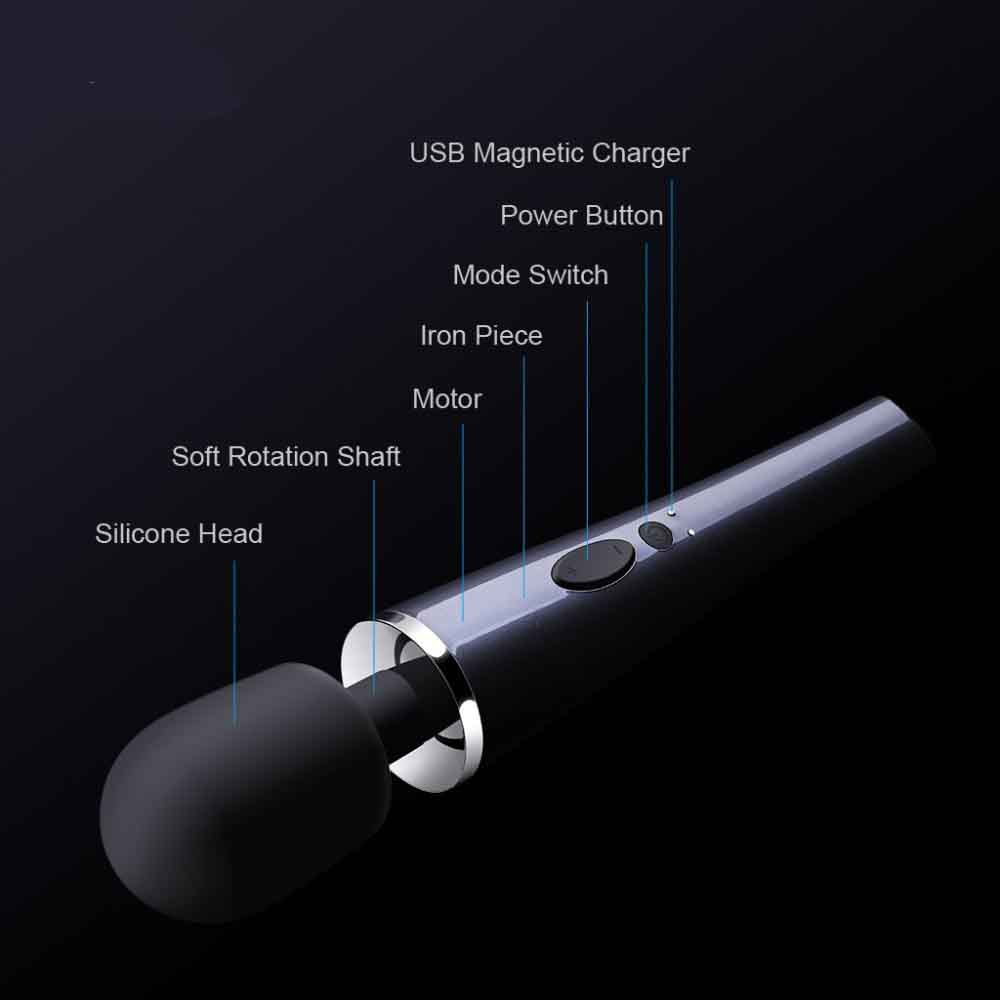 powerful multi speeds vibrator clitoris stimulator sex wand massager (8)