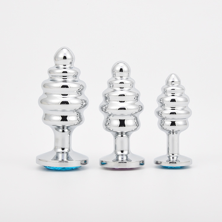 3Pcs Anal Plug,Anal Butt Plugs Anal Trainer Toys,Large+Medium+Small Anal Stimulation Toy (7)