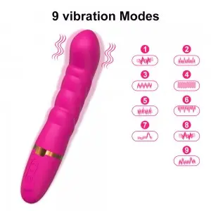 Double head double-use G-spot stimulation vibration massage sex toys