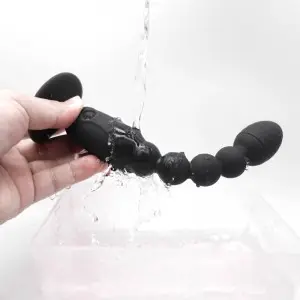 Remote Control Vibrating Silicone Anal Beads