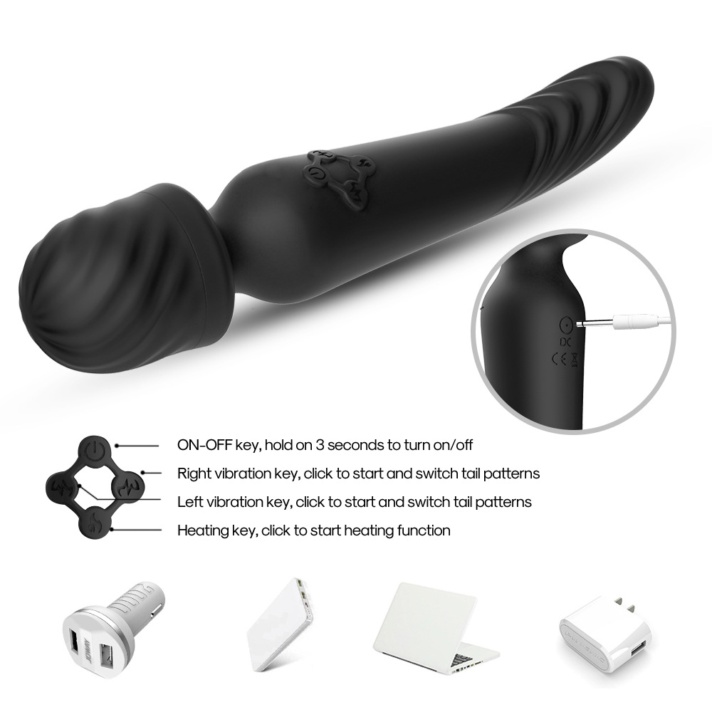 remote control body vibrating massage machine massager wand (11)