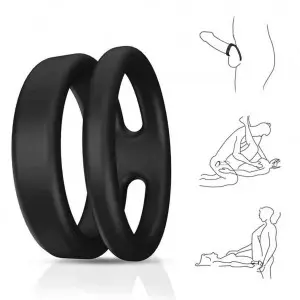 Men Erection Support Pleasure Enhance Vibrating Penis Ring