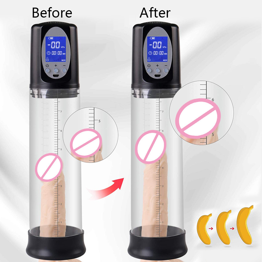 Electric Penis Vacuum Pump with 4 Suction Intensities (1)