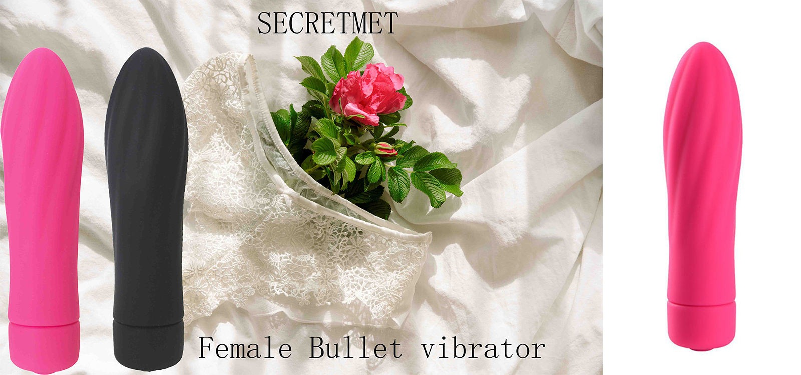 Sensual smiling brunette woman lying in bed, wearing lingerie.