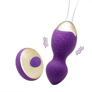 Women Wireless Remote  10 Speeds USB Rechargeable Egg Vibrator