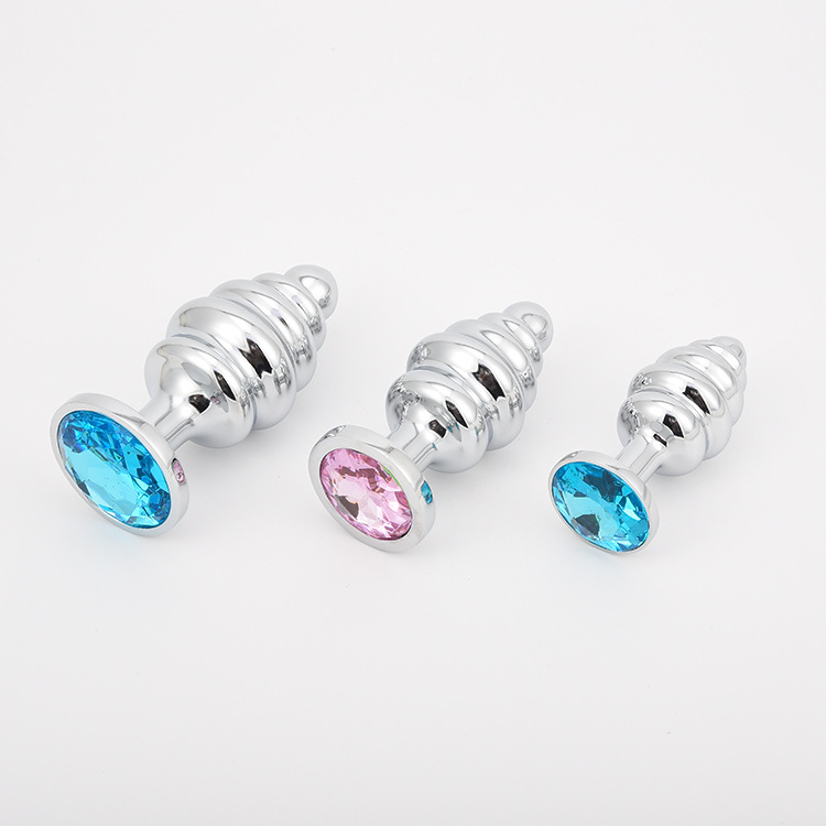 3Pcs Anal Plug,Anal Butt Plugs Anal Trainer Toys,Large+Medium+Small Anal Stimulation Toy (2)