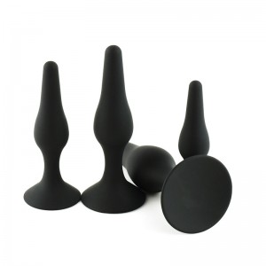 Sexy Toys 4PCS Anal Plug Set Medical Silicone Sensuality Anal Toys