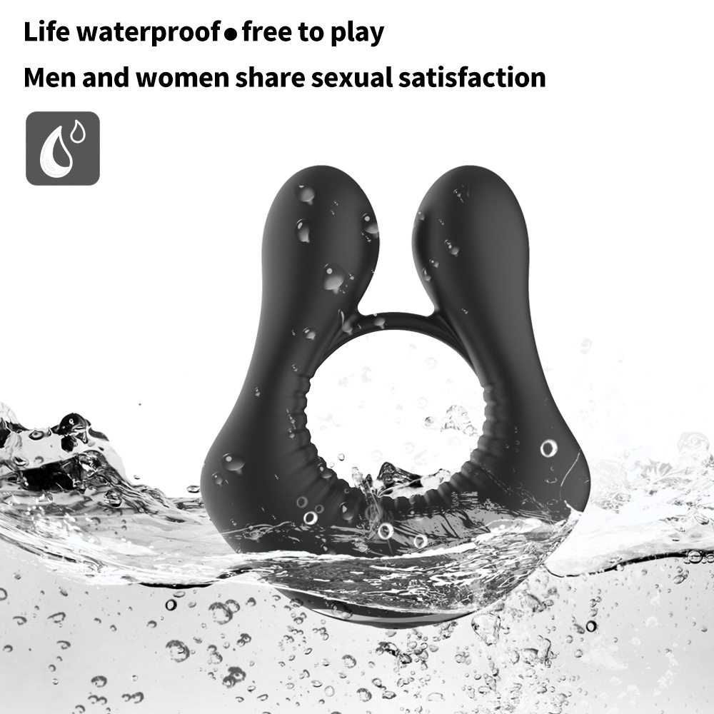 Ferewa Penis Rings Vibrator with 3 Motors for Clitoris & Testicles Stimulation Pleasure for Longer Harder Stronger Erection (5)