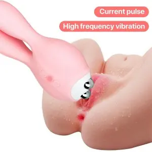 10 Frequency Waterproof Silicone LED Love Egg  Electric Shock Rabbit Vibrators