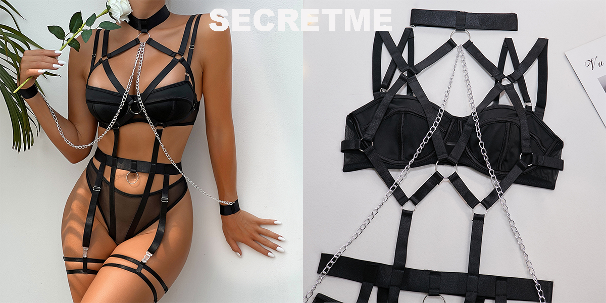 sexy cosplay chain four piece spot female (35)