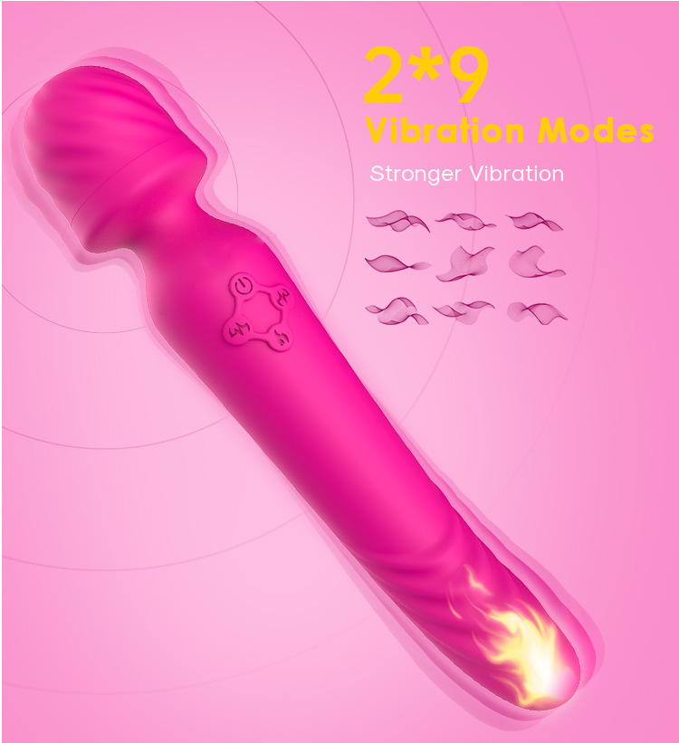 remote control body vibrating massage machine massager wand (3)