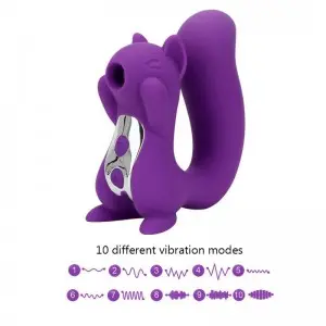 Squirrel Succhiare Vibratore Femminile  Tongue Succhiare Vibratore