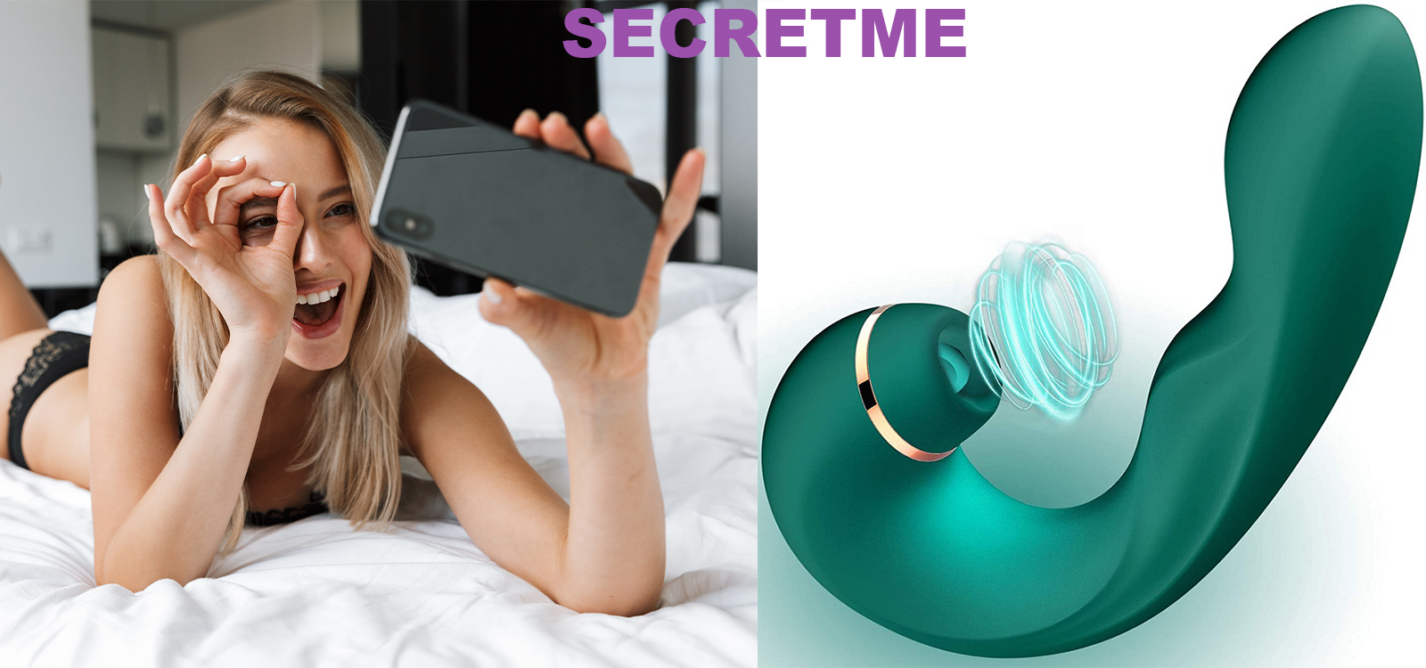 young girl in the morning in bed with a bouquet of red tulips, flowers for womens day, mothers day woman in the bedroom, close-up. Copy space.