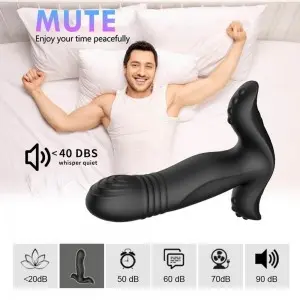 10 Vibration Modes Secretme Butt Stimulator Plug for Male and Women