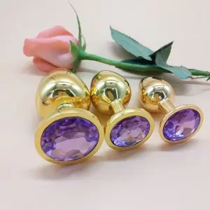 Three Sizes Anal Sex Toy Butt Plug Sex Toy For Man And Woman