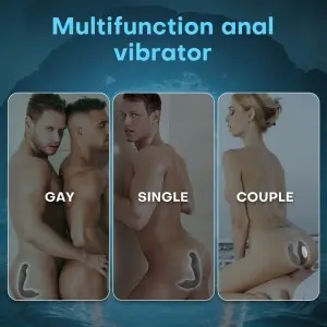 Remote Ergonomic Design Stimulate P-Spot  Wiggle Prostate Massager