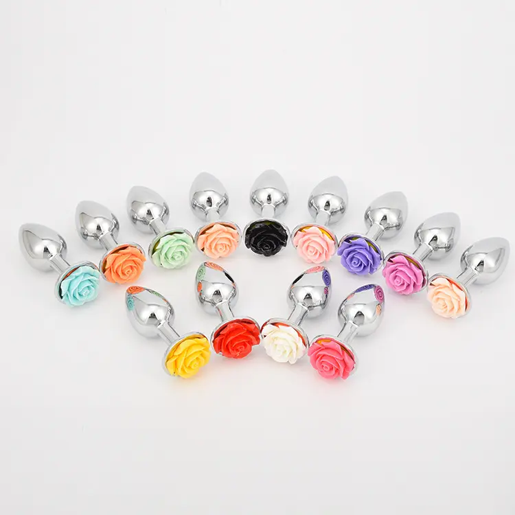 Butt plug Flower Anal Sex Toy BDSM Anal Plug Toy for Her DDLQ Sex Toys Bondage Sexy Discreet 3 Sizes Beginner Intermediate Advanced Buttplug (1)