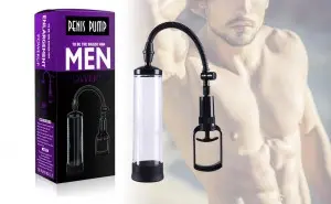 Manual Penis Vacuum Air Pump Strengthen Enlarger Booster Extender Device