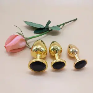 Three Sizes Anal Sex Toy Butt Plug Sex Toy For Man And Woman