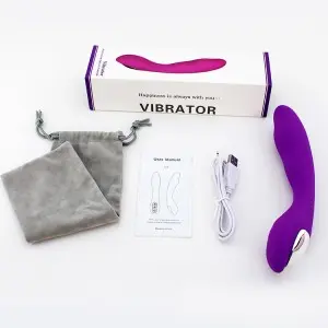 USB rechargeable G pot female masturbation toys massaging