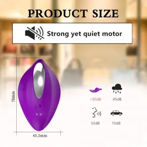 Wearable Panty Wireless Remote Control Clitoral Stimulator Vibrator
