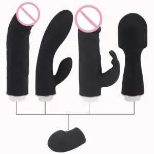 4 in 1 Thrusting Dildos for Woman’s G-spot Wand Massager