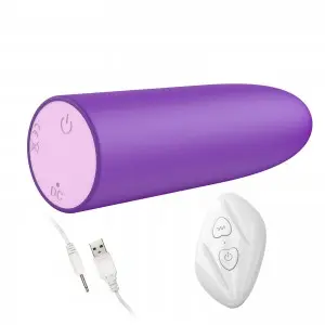 Flat head remote control  10 speed remote control bullet vibrator