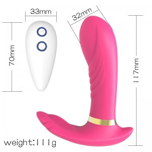 New Design remote Finger Wiggling Wearable Remote Jump Egg Vibrator