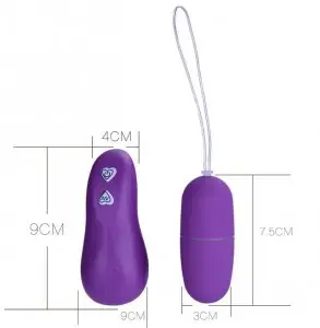 Remote Control Wireless G Spot Clitoris  Love Egg Vibrator