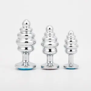 3PCS Anal Butt Plugs Stimulation Anal Trainer Toy
