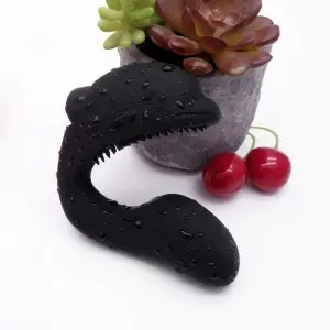 Anal vagina erotic adult products dolphin vibrator