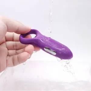 3 Motors for Clitoris & Testicles Stimulation Vibrating Cock Ring